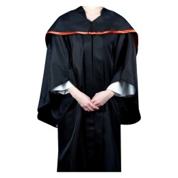 設計橙色兜帽長款畢業袍     訂製拉鏈衫袖開叉畢業袍   學士畢業袍    畢業袍生產商    香港城市大學  盡顯畢業成果  CITY U  DA508 設計橙色兜帽長款畢業袍     訂製拉鏈衫袖開叉畢業袍   學士畢業袍    畢業袍生產商    香港城市大學  盡顯畢業成果  CITY U  DA508